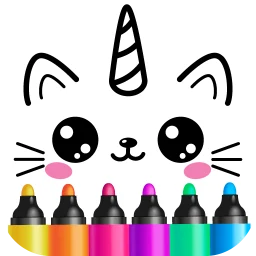 Drawing for kids! Toddler draw のアイコン